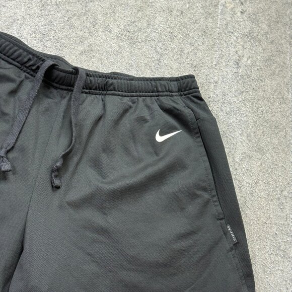 Carolina Panthers Nike Training Shorts Men L Black 9" Performance Workout - Picture 3 of 15